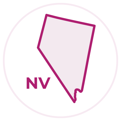 Outline image of the state of Nevada