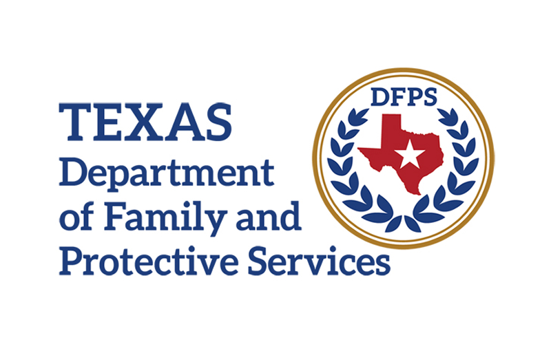Texas DFPS Texas Department of Family and Protective Services logo